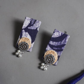 Handmade GS Jute Fabart Necklace Set 23