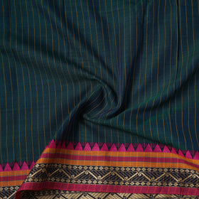 Dharwad Checks Cotton Fabric with Border 02