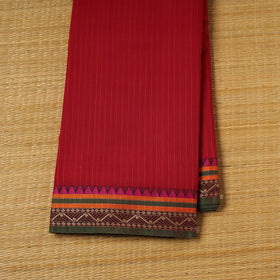 Dharwad Checks Cotton Fabric with Border 03