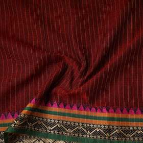 Dharwad Checks Cotton Fabric with Border 04