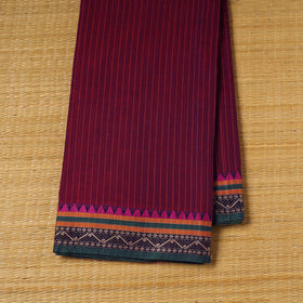 Dharwad Checks Cotton Fabric with Border 05