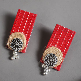 Handmade GS Jute Fabart Necklace Set 15