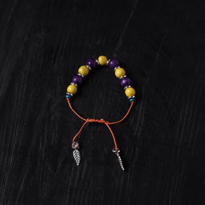 Handcrafted Wooden Bead GS Bracelet 01