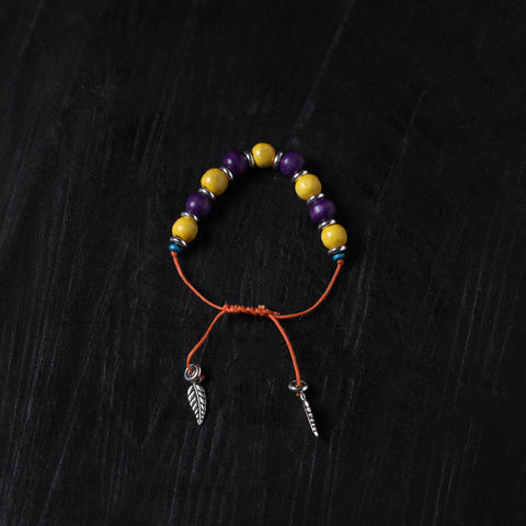 Handcrafted Wooden Bead GS Bracelet 01