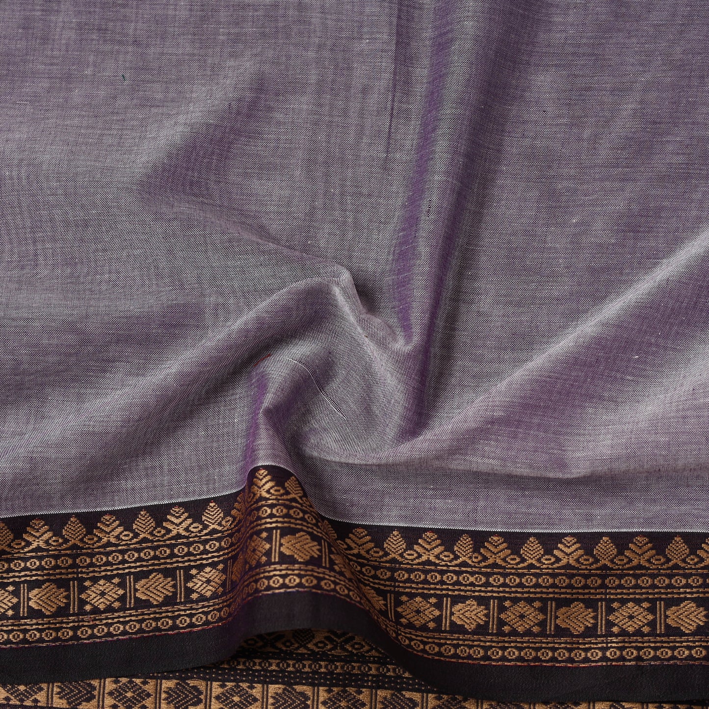 Dharwad Cotton Fabric with Thread Border 22