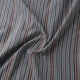 Jhiri Pure Handloom Stripes Cotton Fabric 09