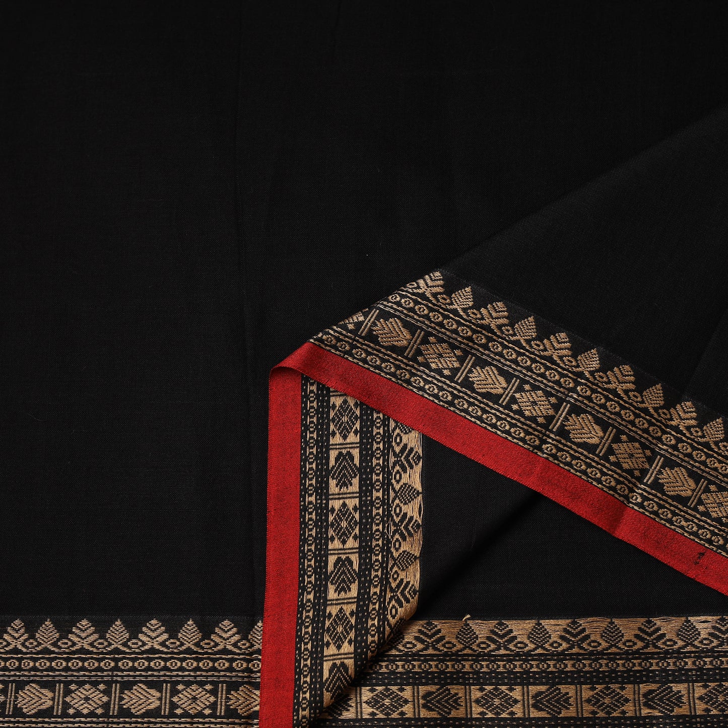 Dharwad Cotton Fabric with Thread Border 21
