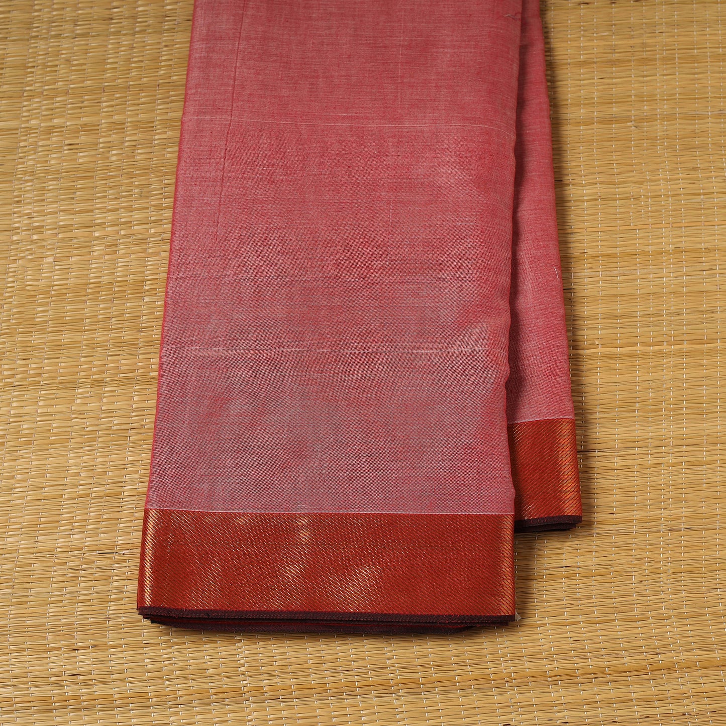 Dharwad Cotton Fabric with Zari Border 12