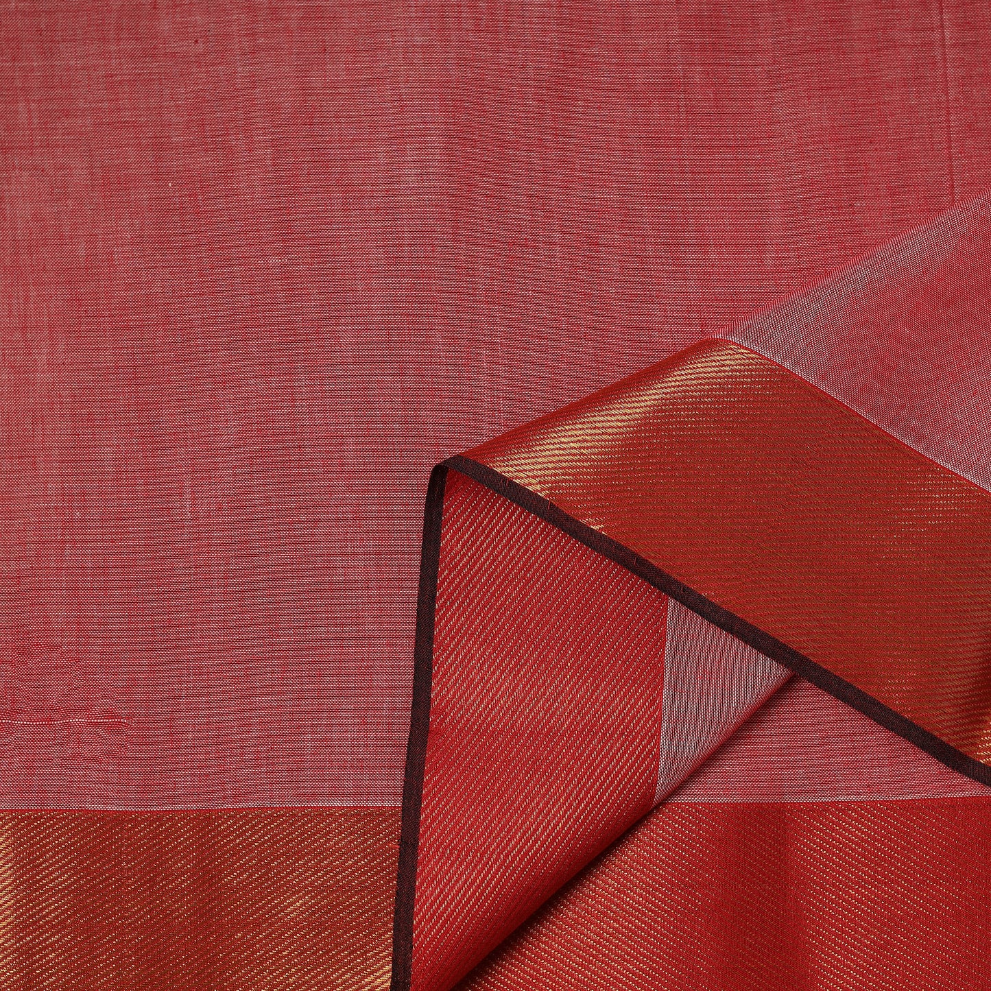 Dharwad Cotton Fabric with Zari Border 12