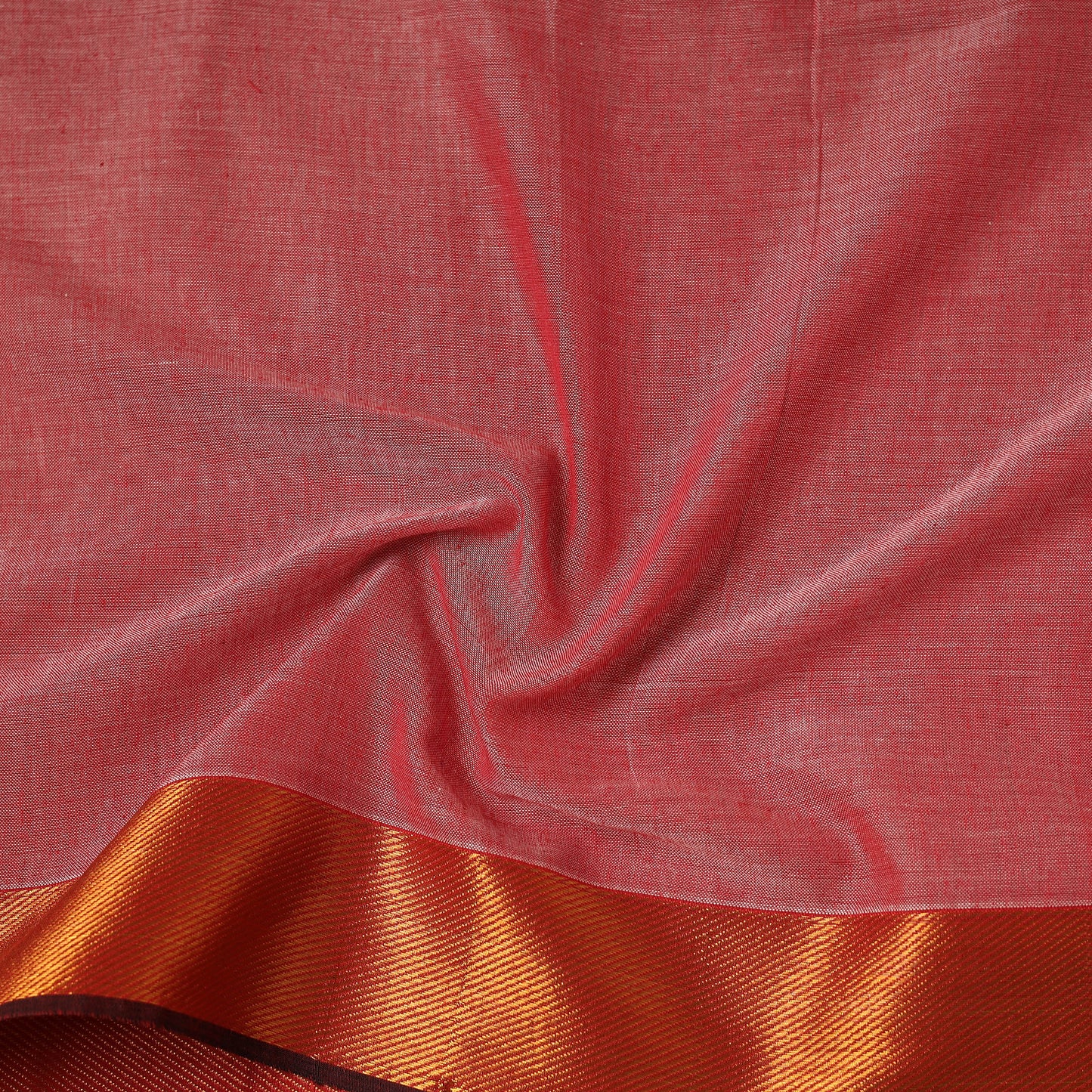Dharwad Cotton Fabric with Zari Border 12
