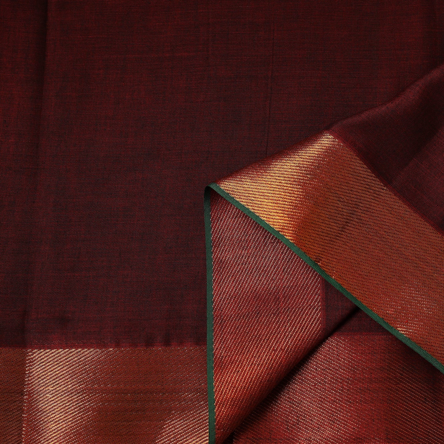 Dharwad Cotton Fabric with Zari Border 13