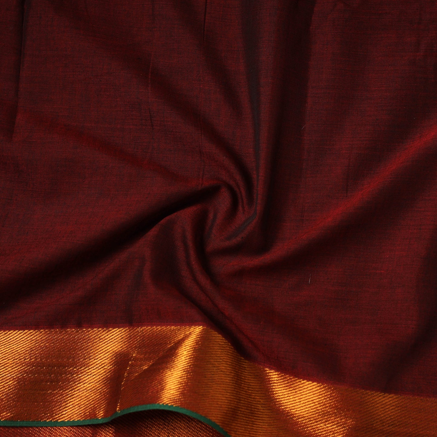 Dharwad Cotton Fabric with Zari Border 13