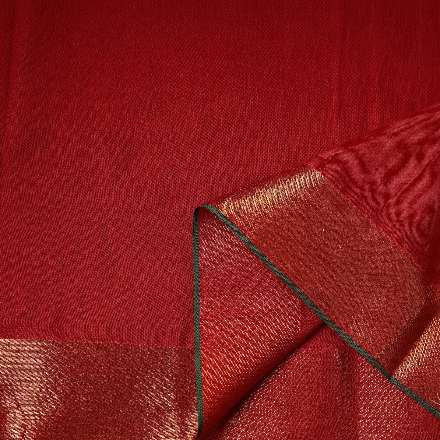 Dharwad Cotton Fabric with Zari Border 14