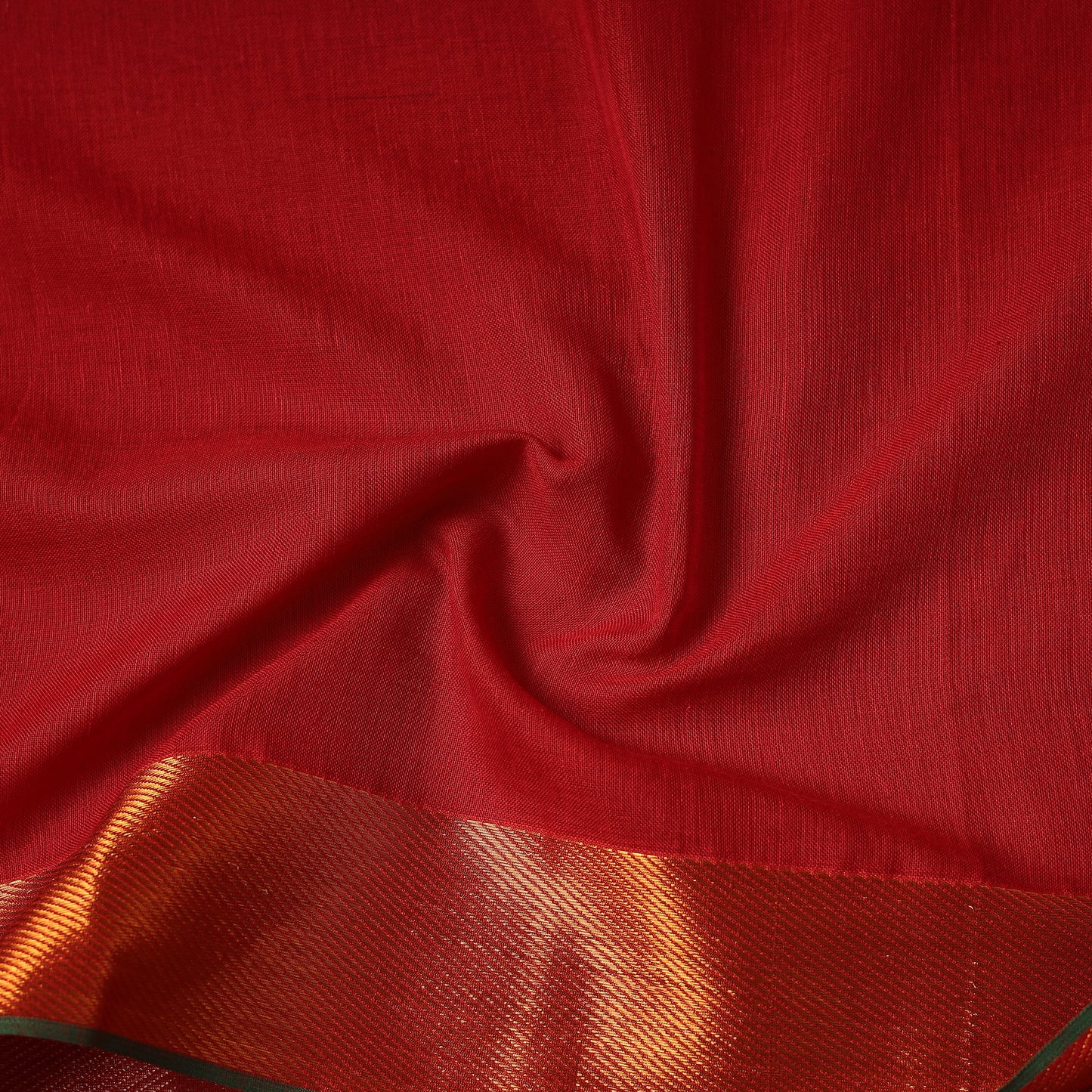 Dharwad Cotton Fabric with Zari Border 14