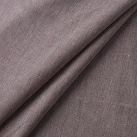Beige - Jhiri Pure Handloom Plain Cotton Fabric 19