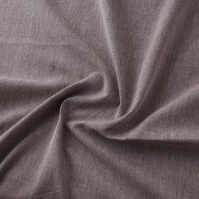 Beige - Jhiri Pure Handloom Plain Cotton Fabric 19