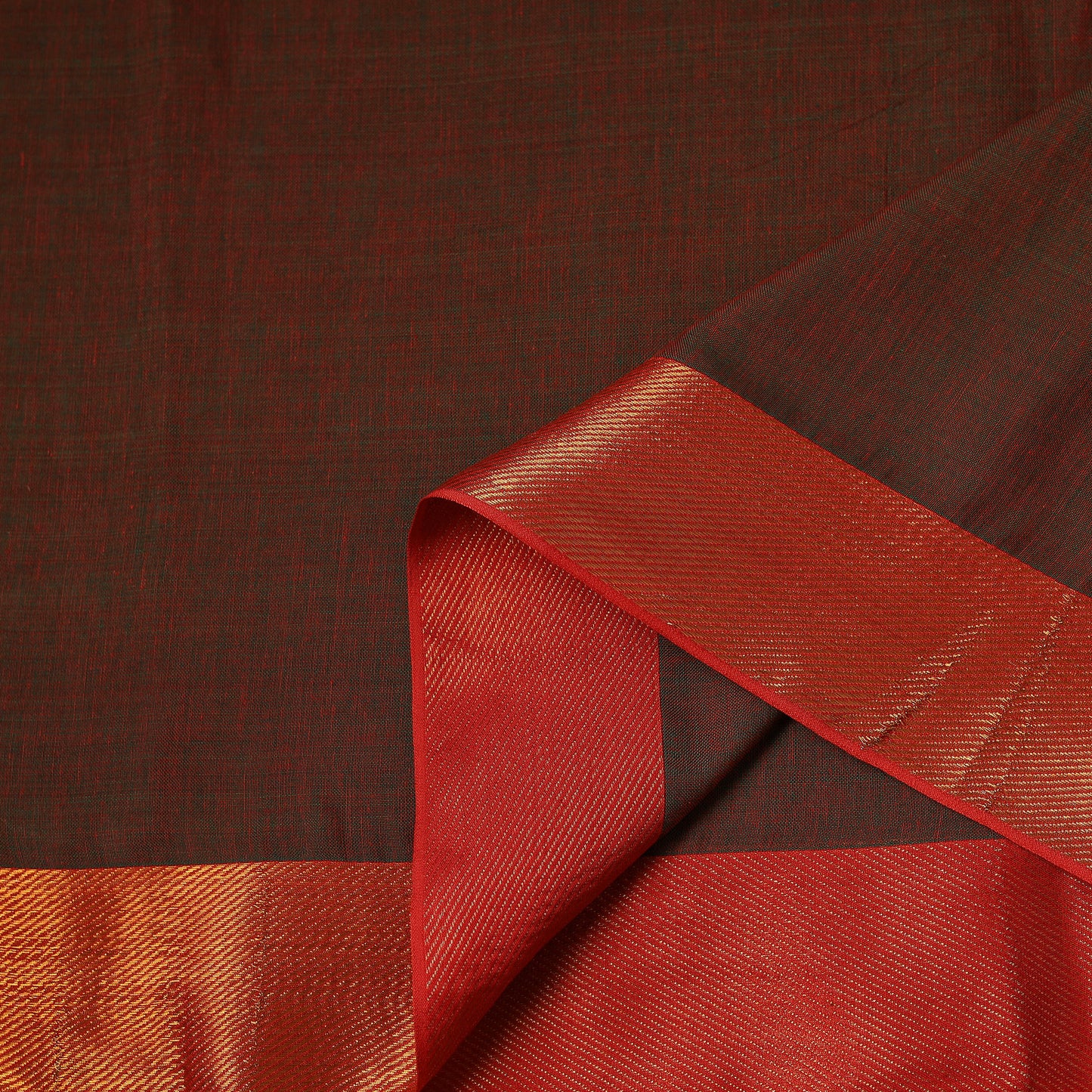 Dharwad Cotton Fabric with Zari Border 16
