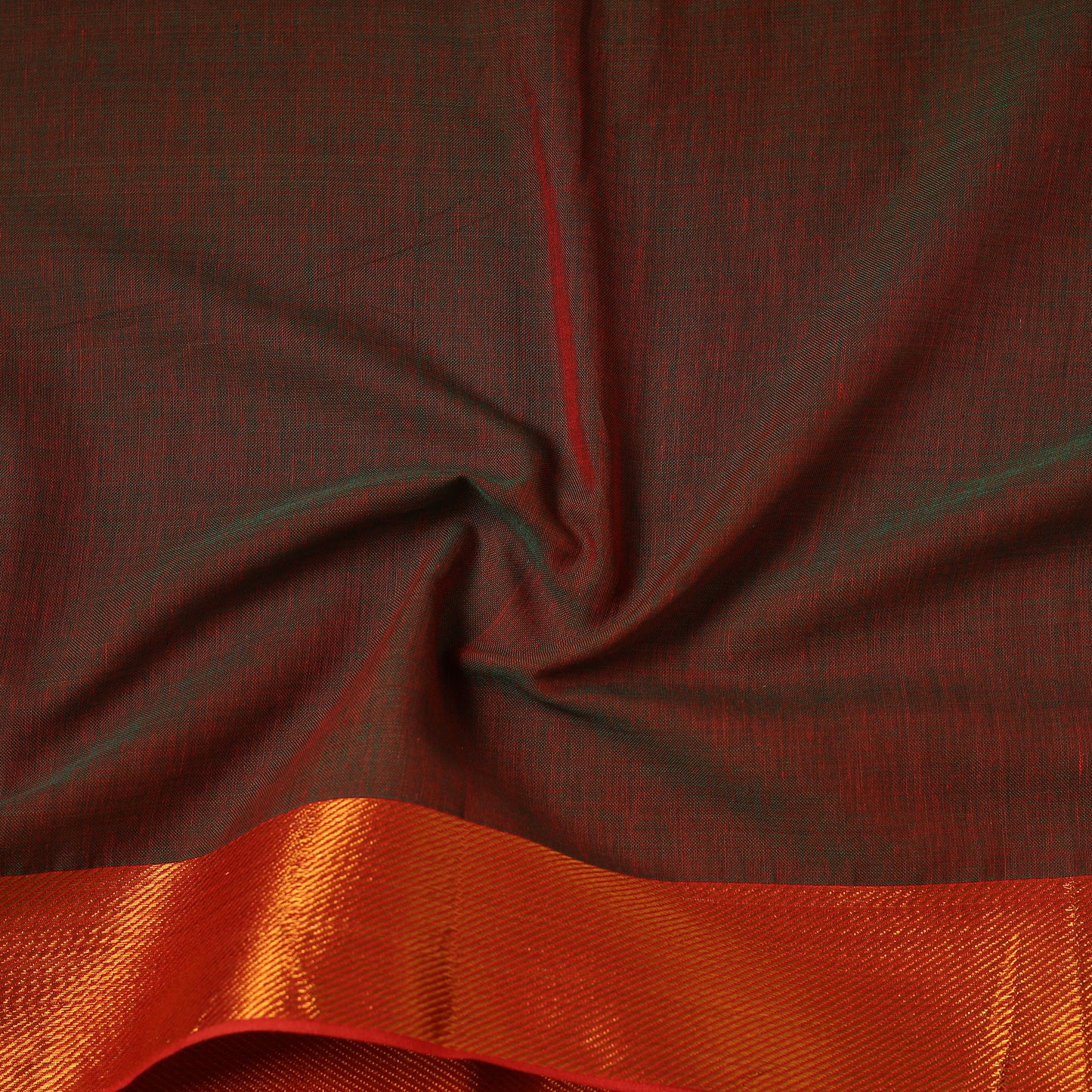 Dharwad Cotton Fabric with Zari Border 16