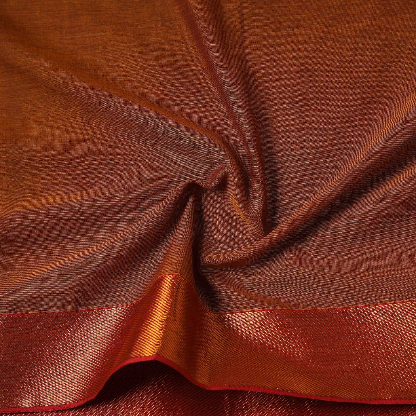 Dharwad Cotton Fabric with Zari Border 17