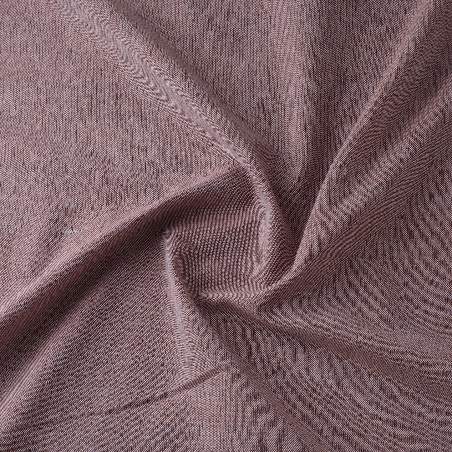 Pink - Jhiri Pure Handloom Plain Cotton Fabric 21