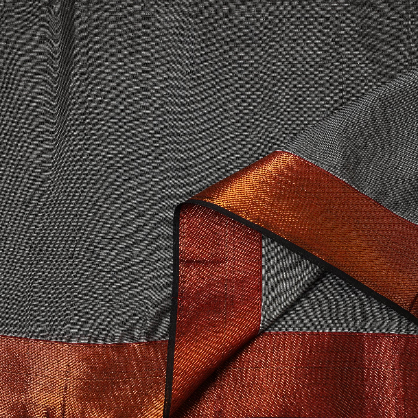 Dharwad Cotton Fabric with Zari Border 19