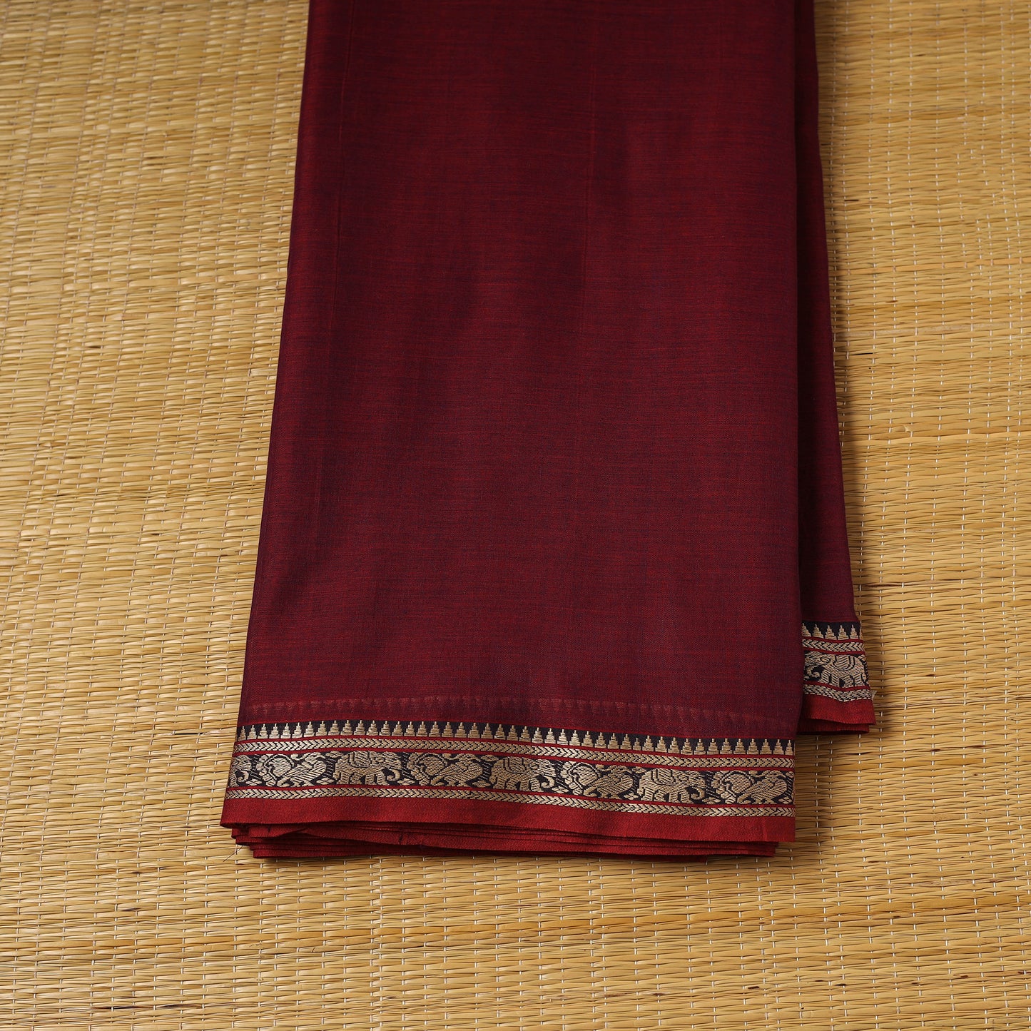 Dharwad Cotton Fabric with Thread Border 24