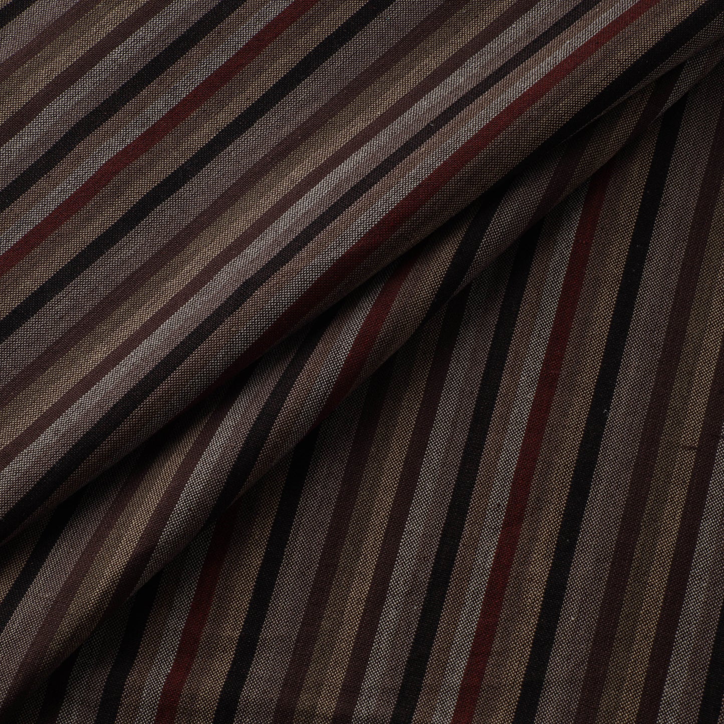 Beige - Jhiri Pure Handloom Cotton Fabric 06