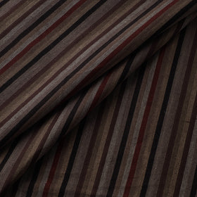 Beige - Jhiri Pure Handloom Cotton Fabric 06