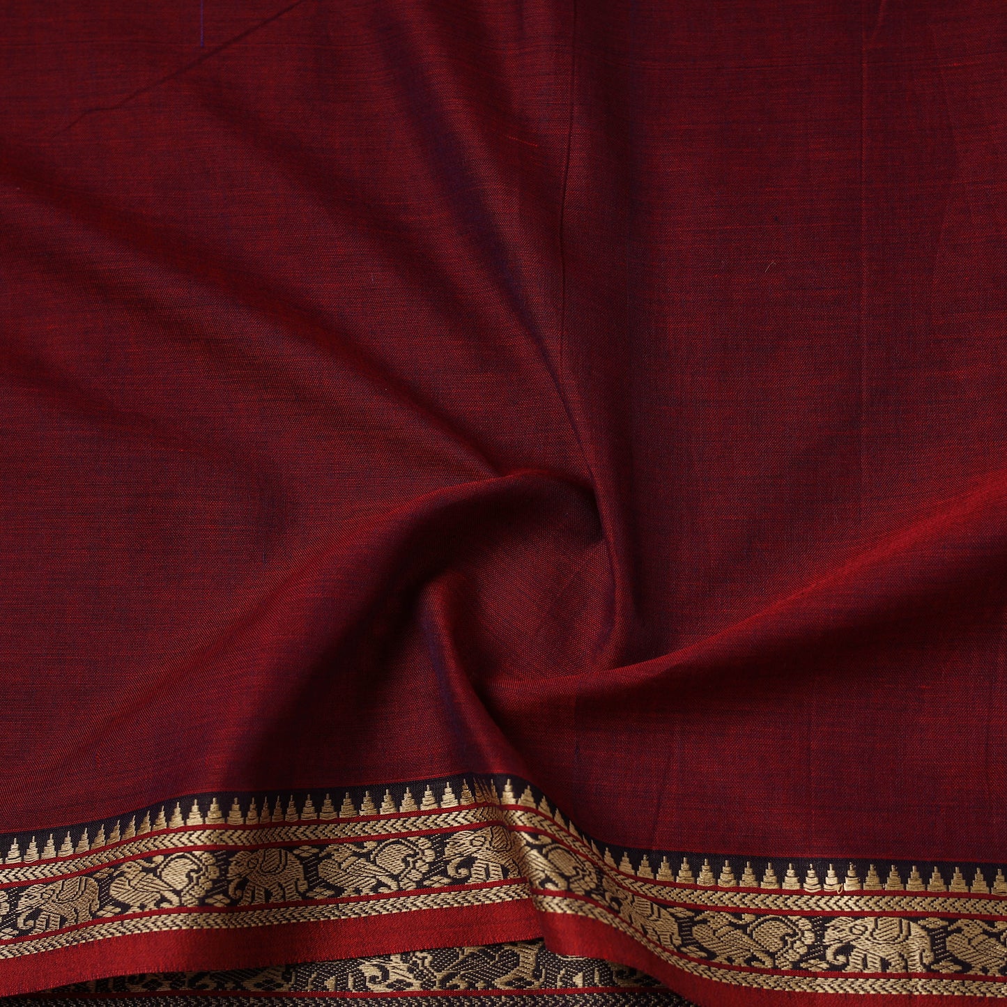 Dharwad Cotton Fabric with Thread Border 24