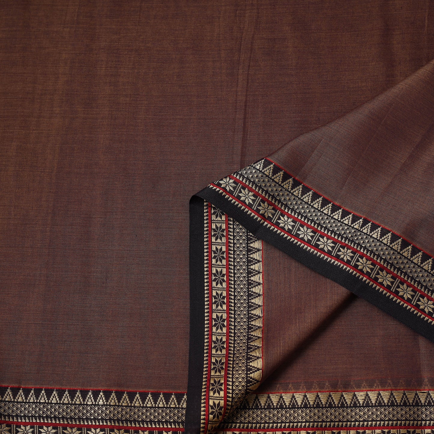 Dharwad Cotton Fabric with Thread Border 26