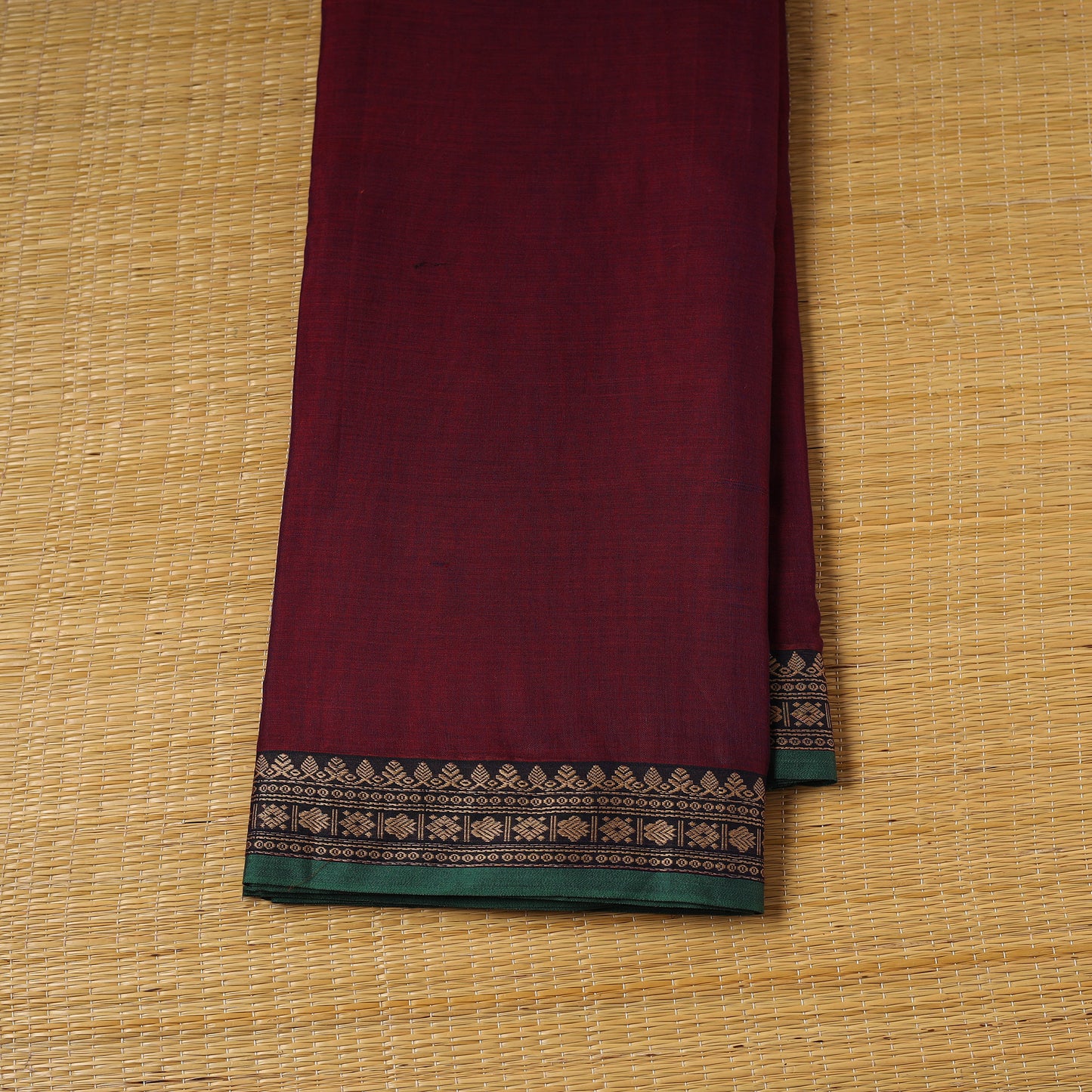 Dharwad Cotton Fabric with Thread Border 30