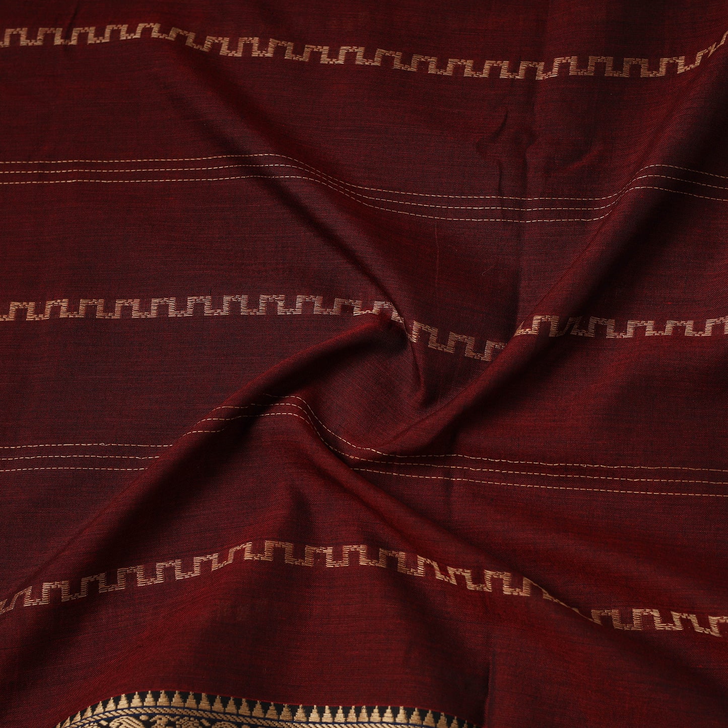 Dharwad Cotton Fabric with Thread Border 31