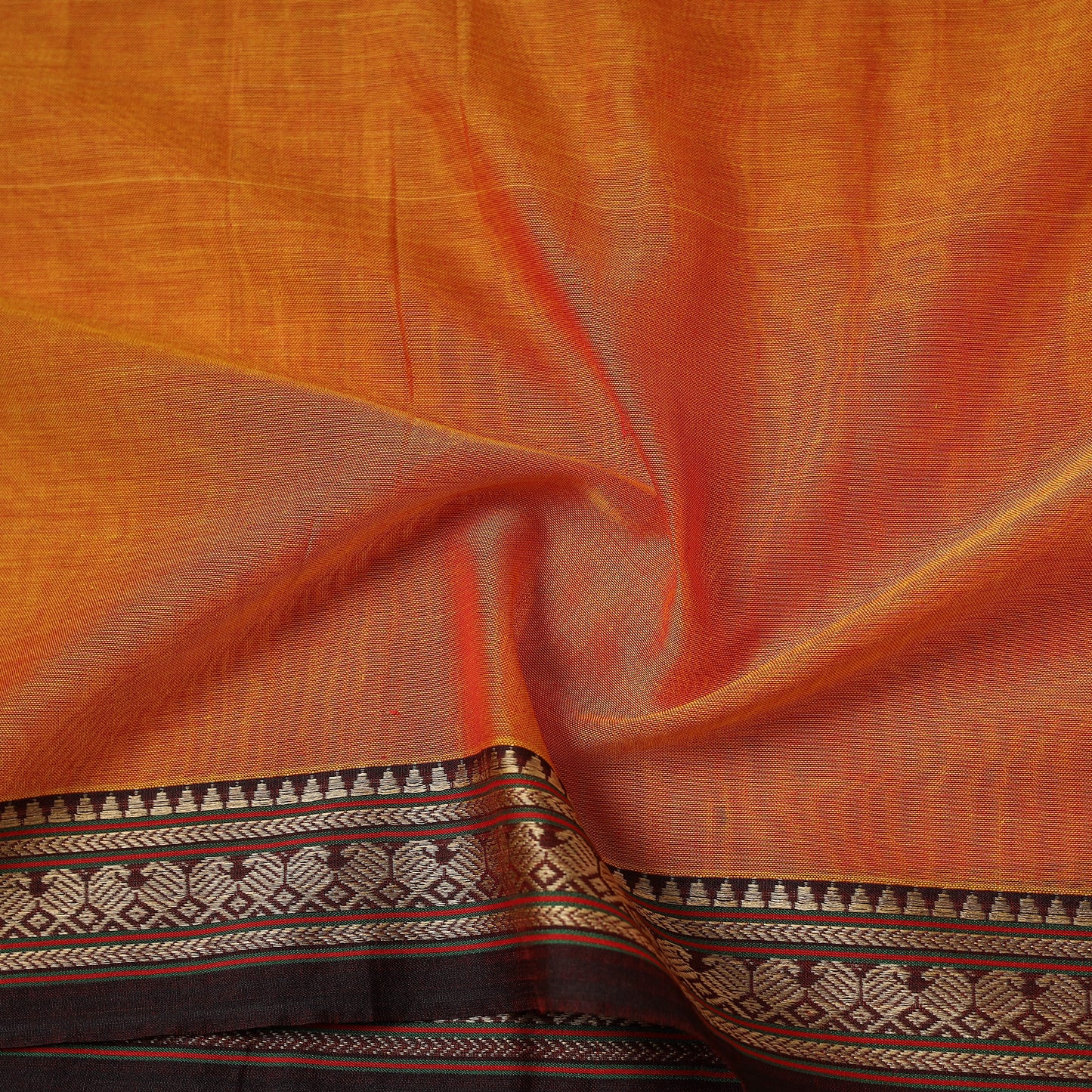 Dharwad Cotton Fabric with Thread Border 32