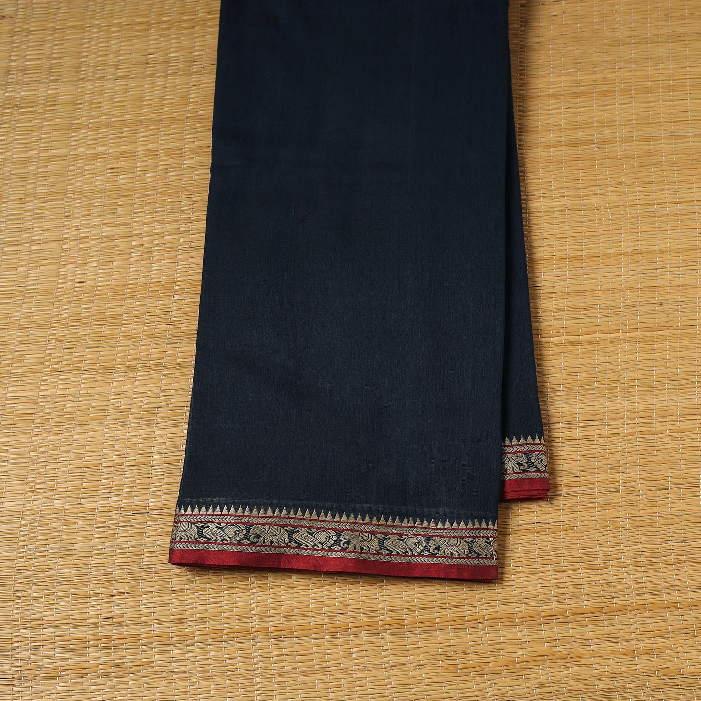 Dharwad Cotton Fabric with Thread Border 34
