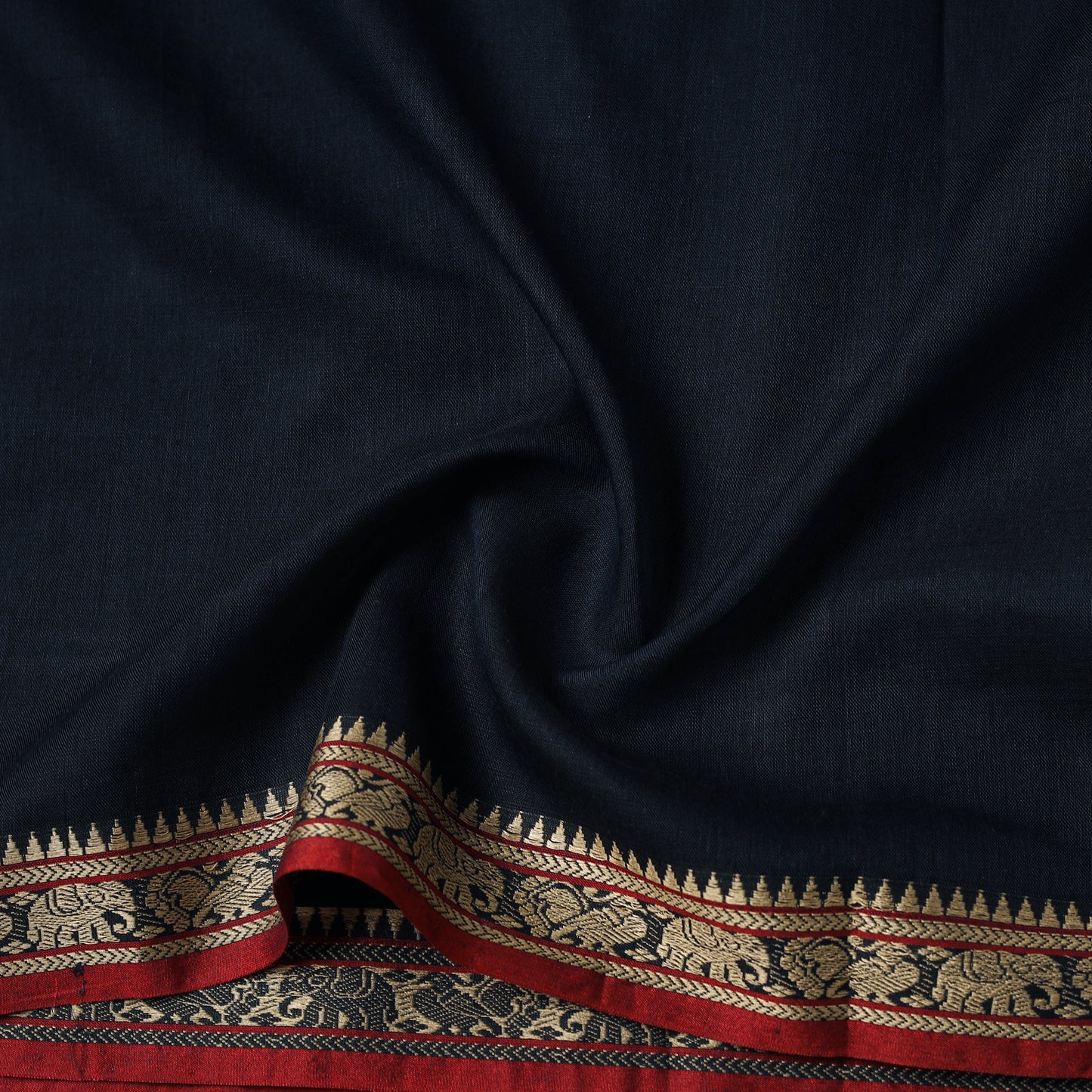 Dharwad Cotton Fabric with Thread Border 34