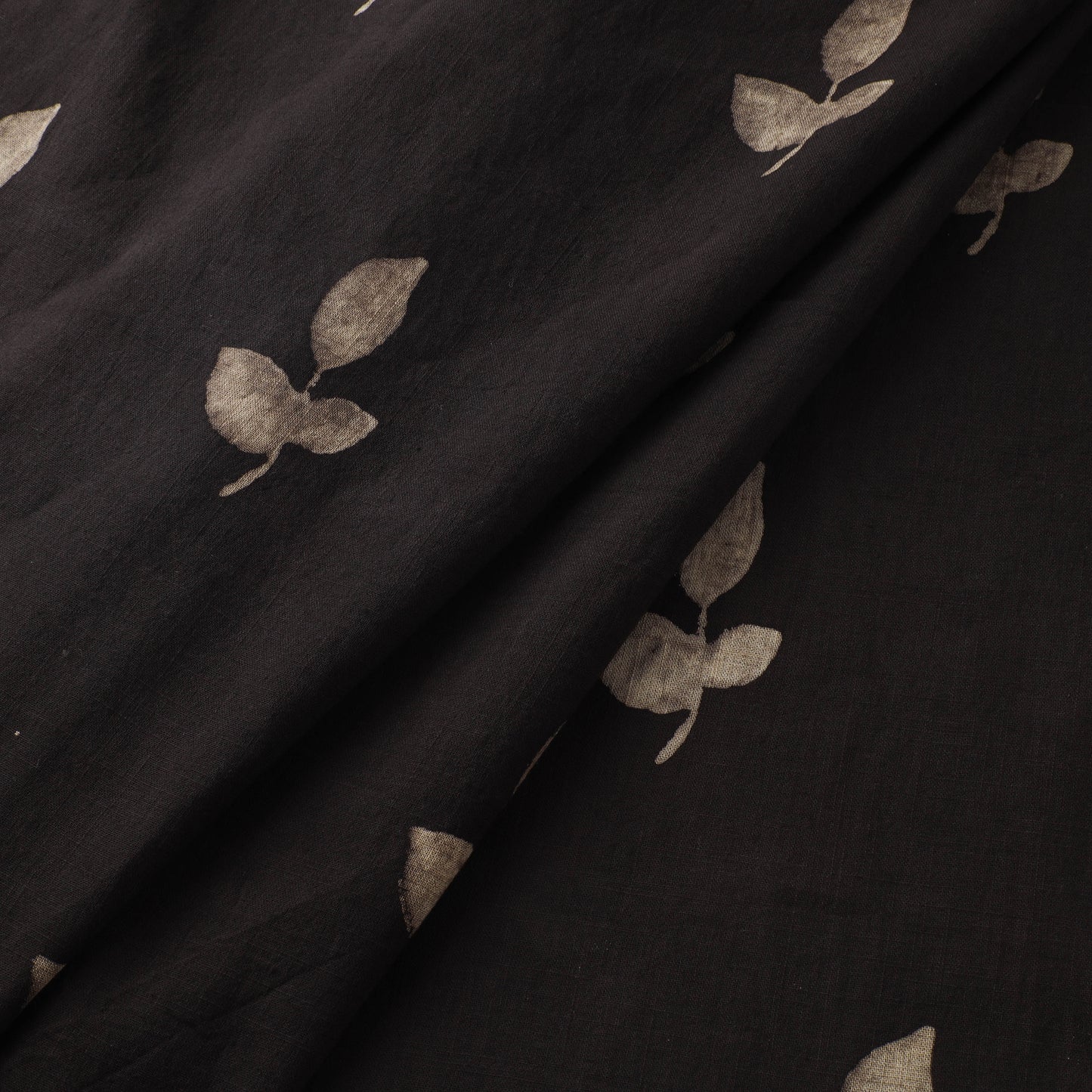 Akola Hand Block Print Slub Cotton Fabric 14