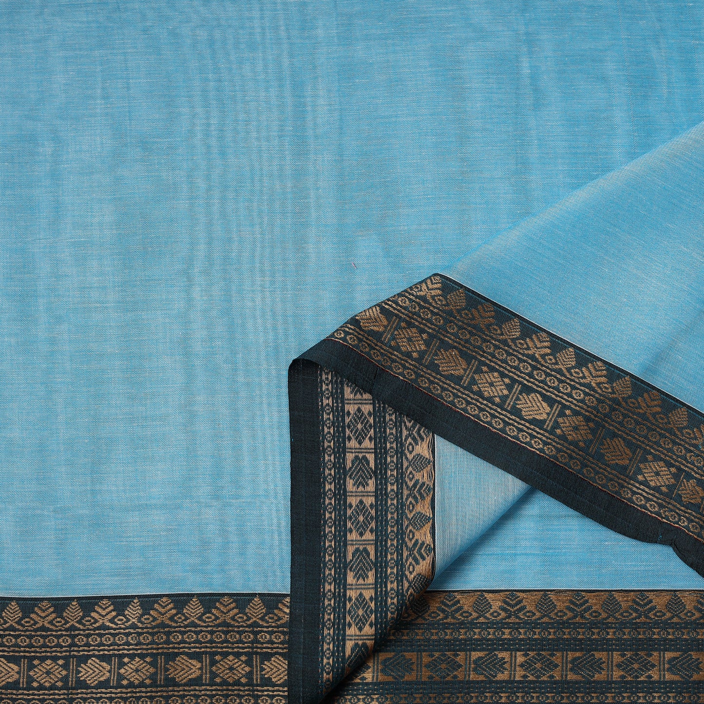Dharwad Cotton Fabric with Thread Border 38