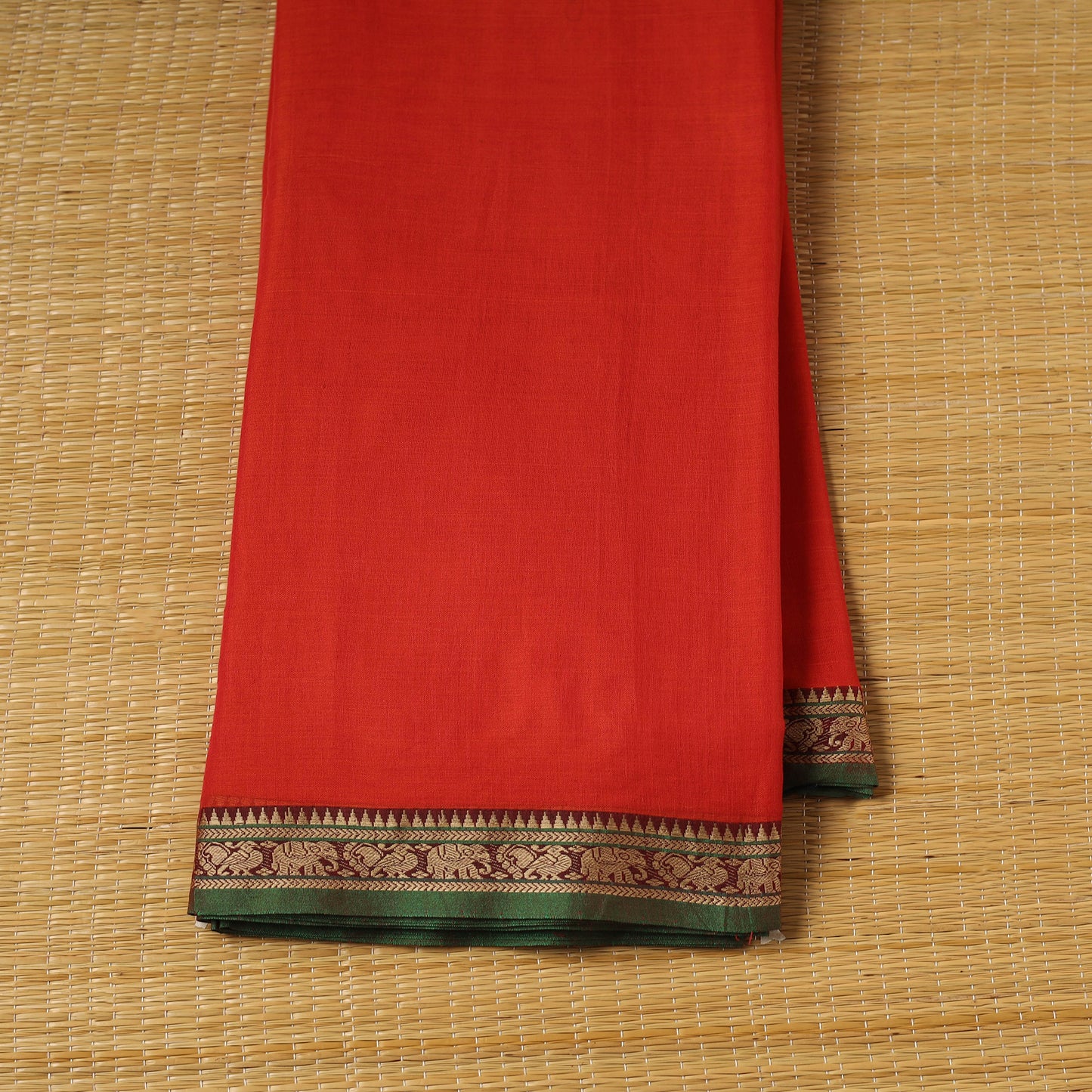 Dharwad Cotton Fabric with Thread Border 40