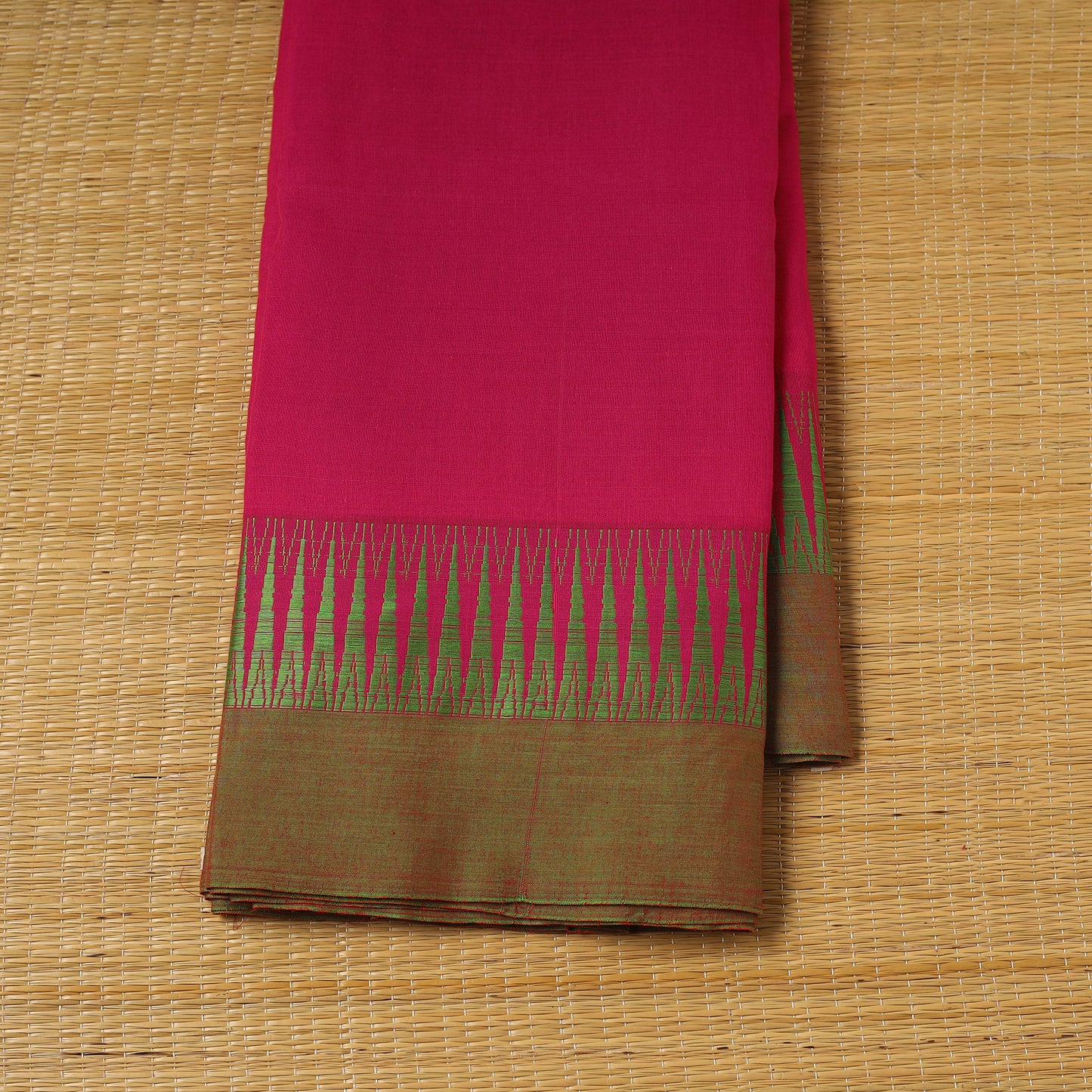 Dharwad Cotton Fabric with Thread Border 41