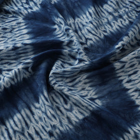 Blue - Shibori Tie-Dye Pure Cotton Fabric 12