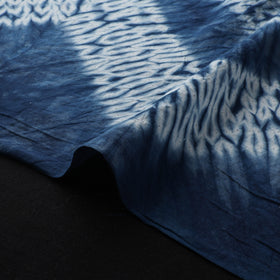 Blue - Shibori Tie-Dye Pure Cotton Fabric 12