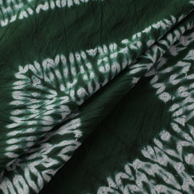 Green - Shibori Tie-Dye Pure Cotton Fabric 16