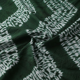 Green - Shibori Tie-Dye Pure Cotton Fabric 16