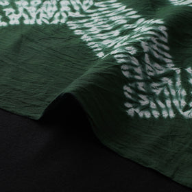 Green - Shibori Tie-Dye Pure Cotton Fabric 16