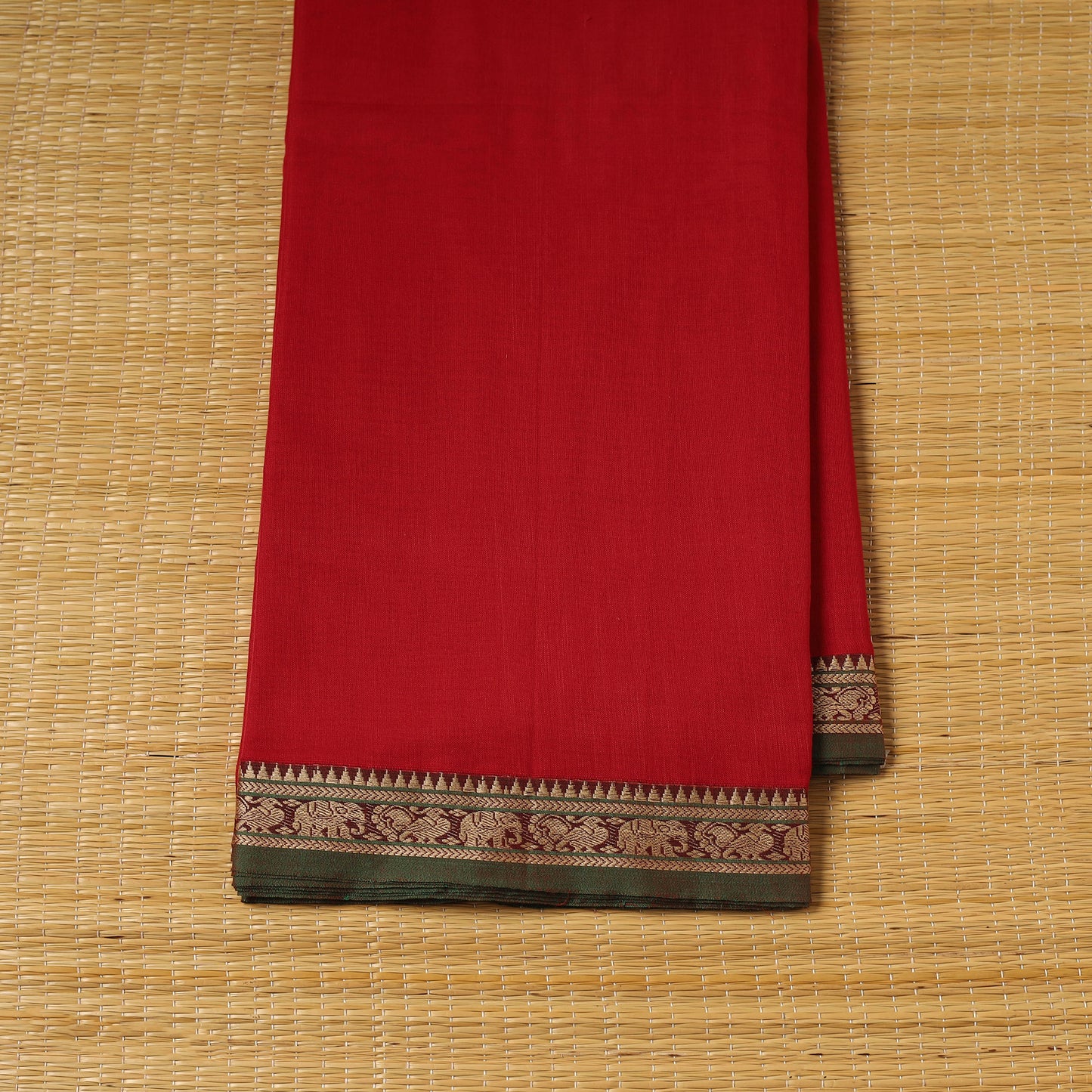 Dharwad Cotton Fabric with Thread Border 43