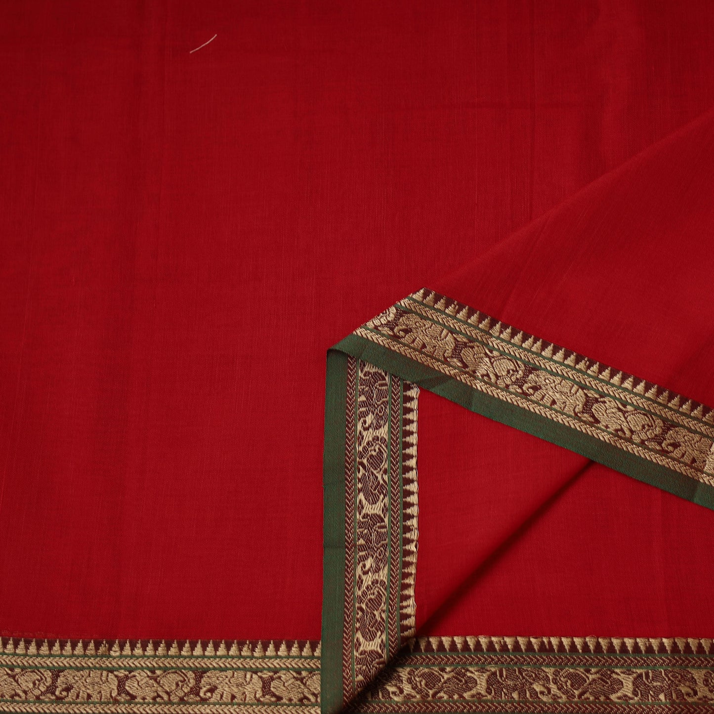 Dharwad Cotton Fabric with Thread Border 43