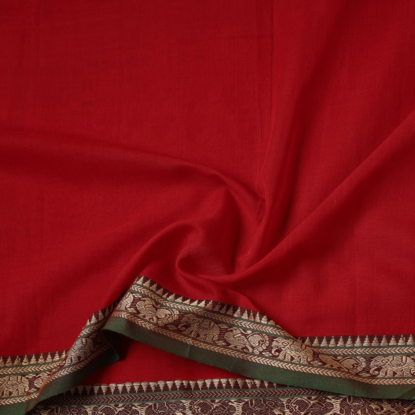 Dharwad Cotton Fabric with Thread Border 43