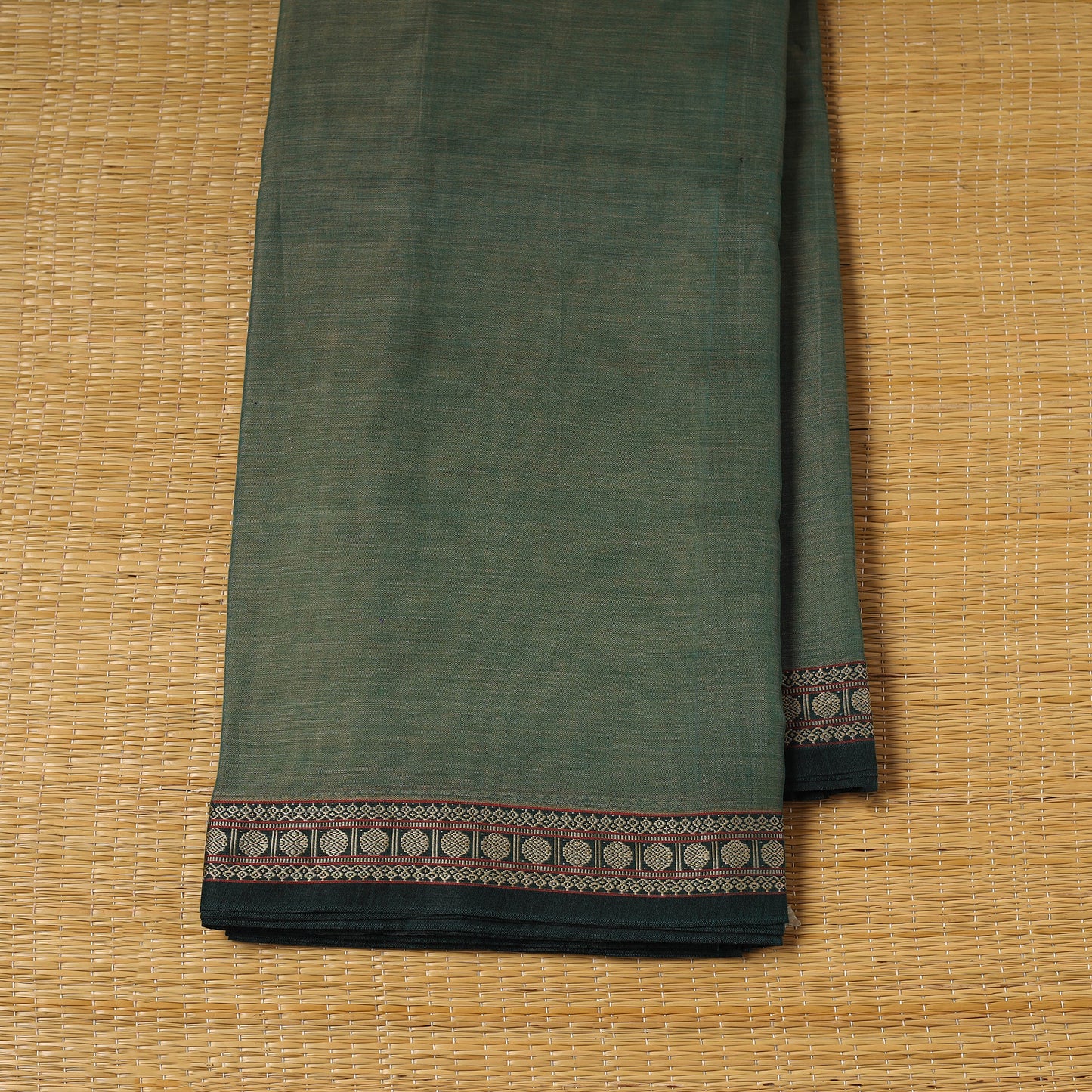 Dharwad Cotton Fabric with Thread Border 44