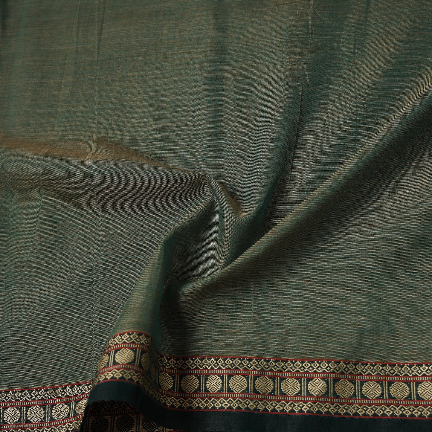 Dharwad Cotton Fabric with Thread Border 44
