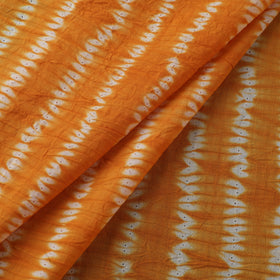 Orange - Shibori Tie-Dye Pure Cotton Fabric 19